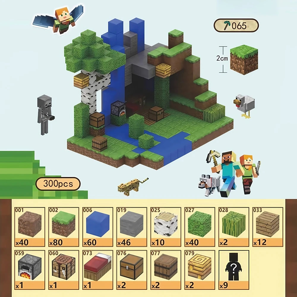 Magnetic Building Blocks